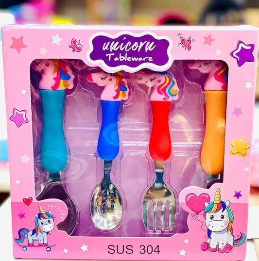 Unicorn Cutlery Set
