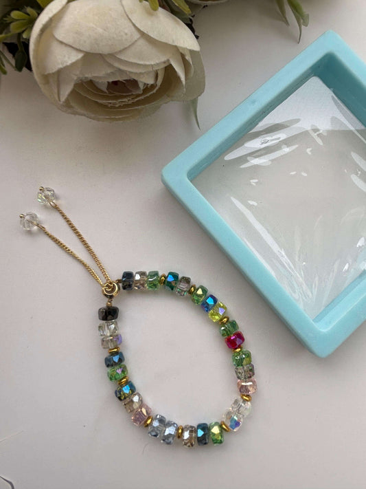 Crystal Beaded Bracelet