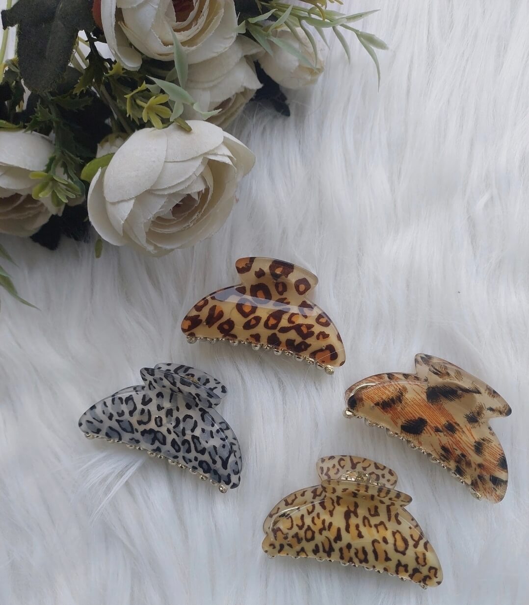 Leopard Print Korean Claws