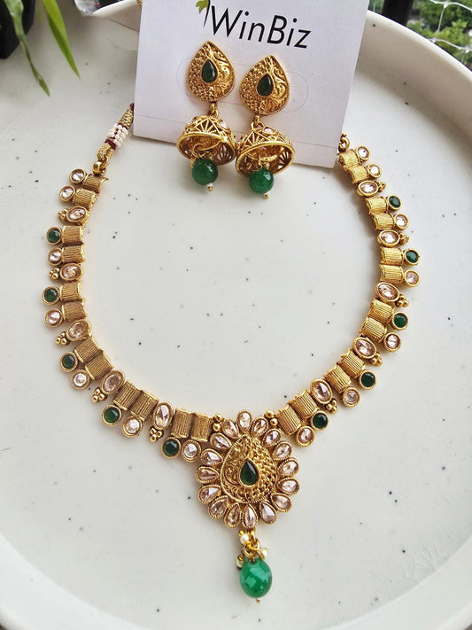 Gold and Green Set