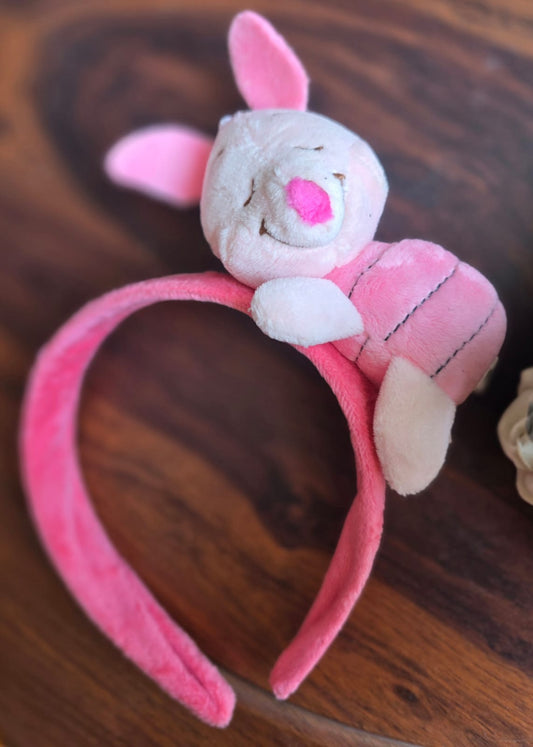 Baby Piglet Plush Hairband